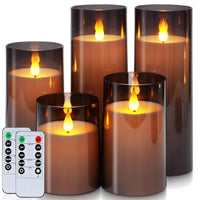 Homemory Flameless Candles Set of 5