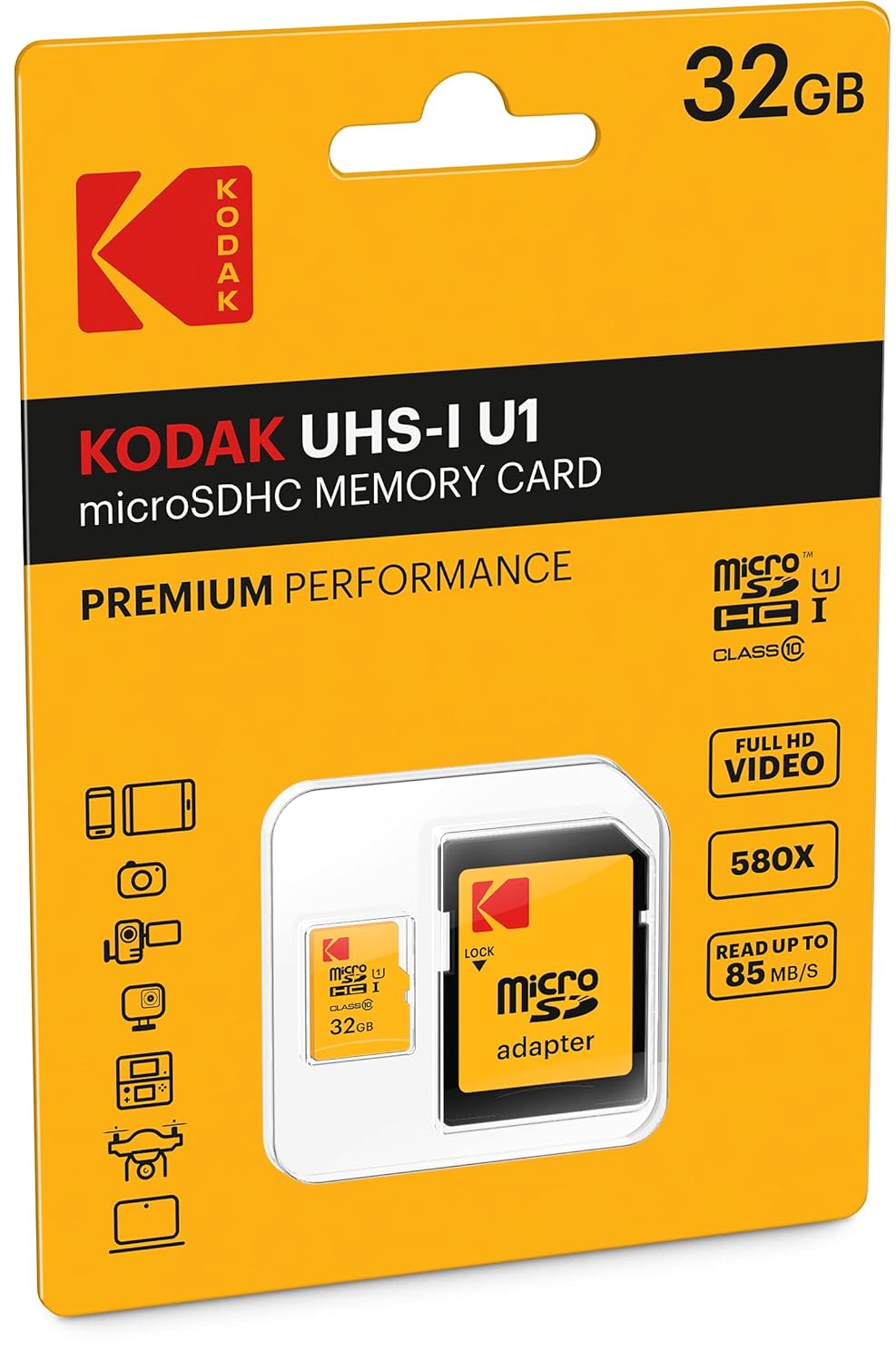 Kodak Premium 32GB Class 10 MicroSD Card