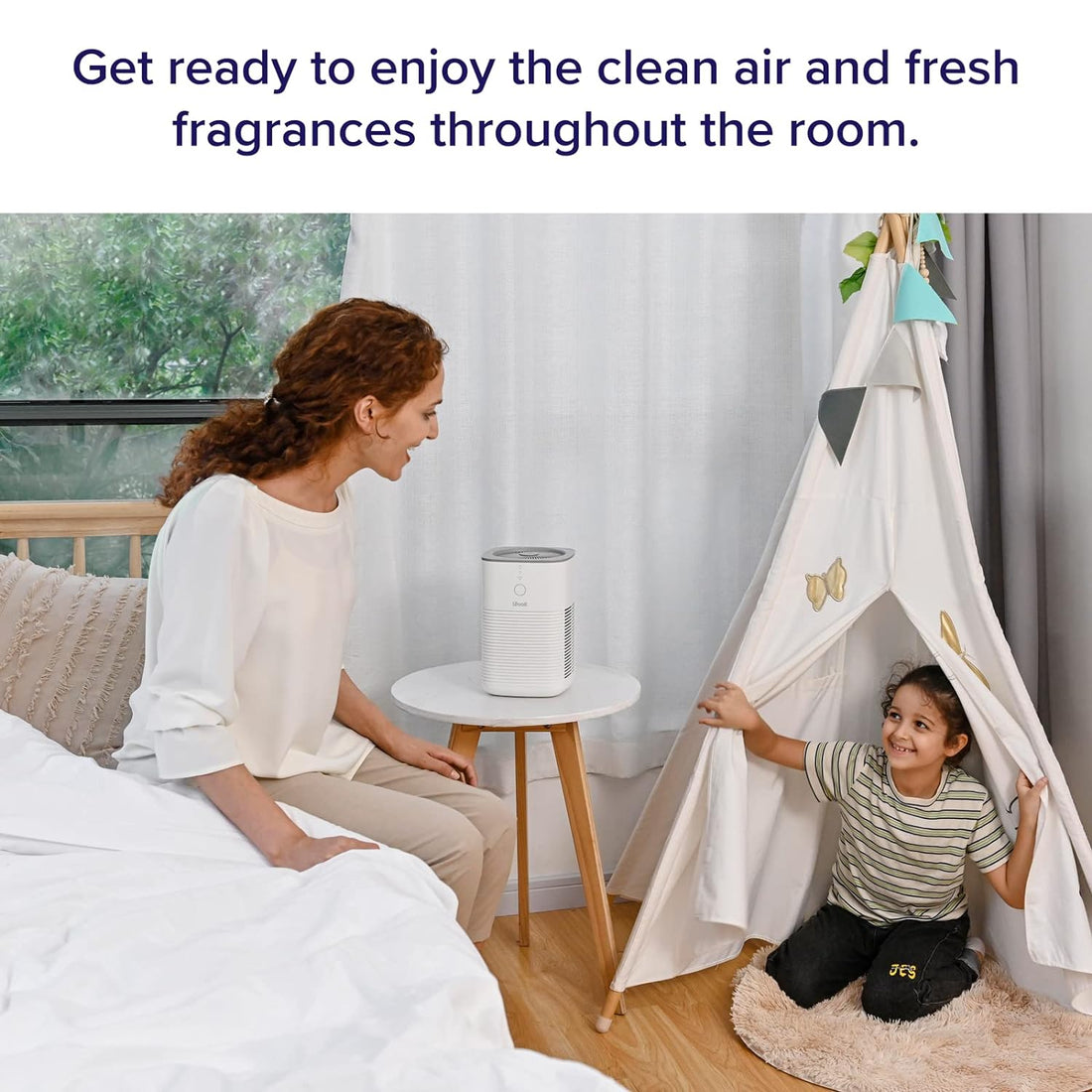 LEVOIT Air Purifier For Home Bedroom,Available For California,Dual H13 Hepa Filter Remove 99.97% Dust Mold Pollen Pet Dander,Desktop Air Cleaner For Smoke,Odor With Aromatherapy,100% Ozone Free,White