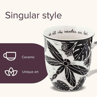 Karma Gifts KA101837 Ceramic Mug, Dragonfly