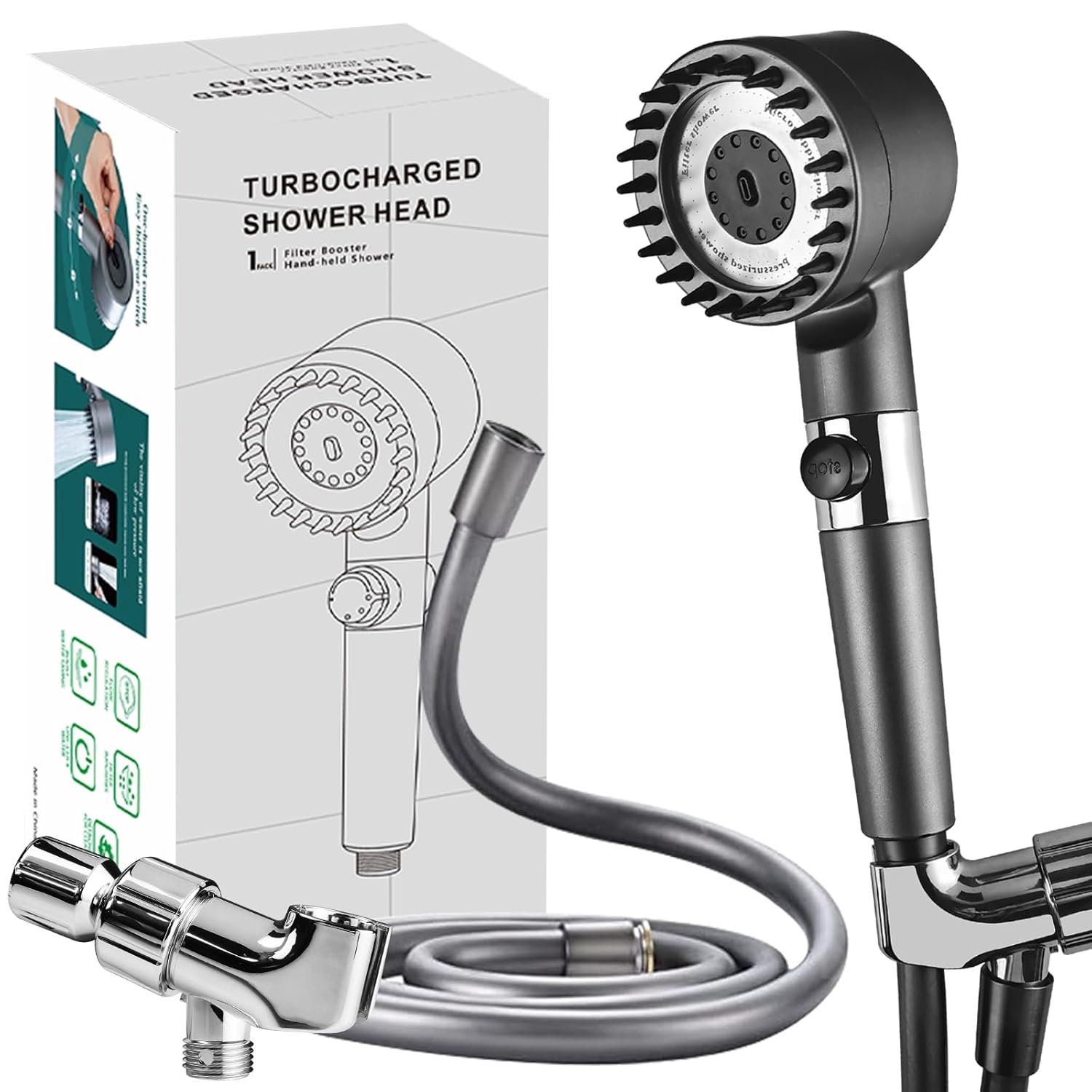 Home Improvement  Kitchen & Bath Fixtures  Bathroom Fixtures  Showers  Handheld Showers