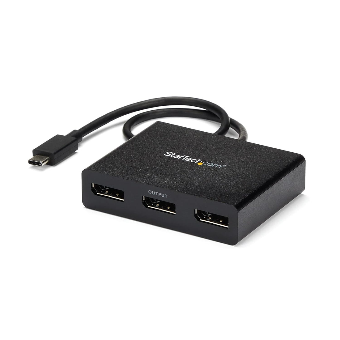 USB C DisplayPort Adapter - 3 port - USB C to DisplayPort MST Hub - USB Type C Monitor Hub - USB-C DisplayPort Hub