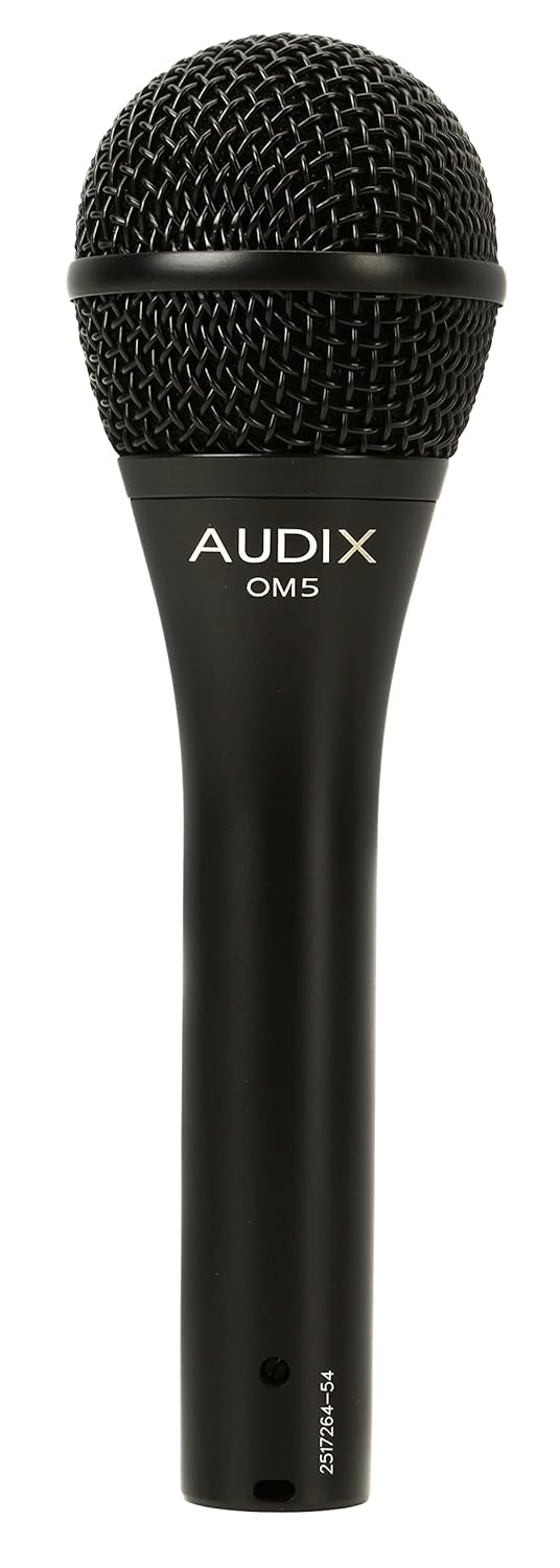 Audix OM5 Hyper-Cardioid Dynamic Microphone (Black)