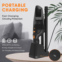 SEALON Handheld Vacuum Cordless Rechargeable-Mini Portable Vacuum Cleaner High Power with Fast Charge Tech