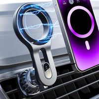 LISEN Moblie Holder for MagSafe Magnetic Phone Holder Car Mount, Phone Mount Holder for Car Vent Magnetic [Easily Install] Hands Free iPhone Car Holder Mount Fit for iPhone 14 13 12 Pro Plus Max Mini
