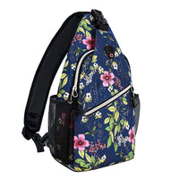 MOSISO Sling Backpack,Travel Hiking Daypack Periwinkle Crossbody Shoulder Bag