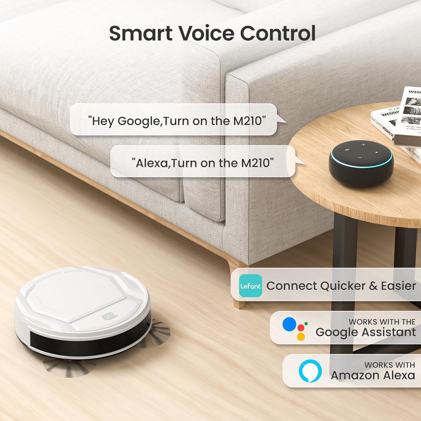 Lefant Robot Vacuum: M210 Strong Suction 120-Minute Runtime – View 16