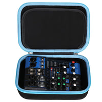 Tourmate Hard Storage Case Compatible with YAMAHA MG06X MG06 6-Input Stereo Mixer, Protective Hard Shell Carrying Bag