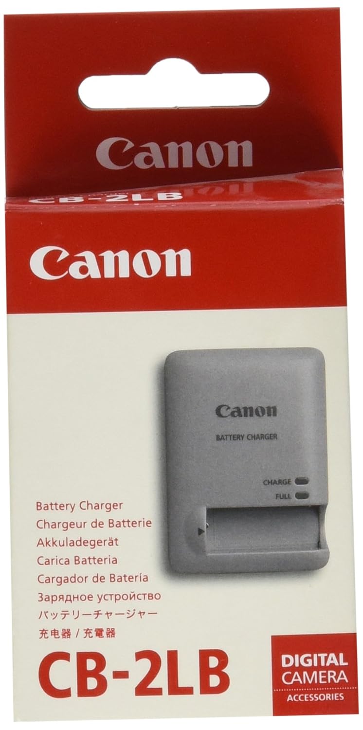 Canon CB-2LB Battery Charger for Canon NB-9L Battery Packs