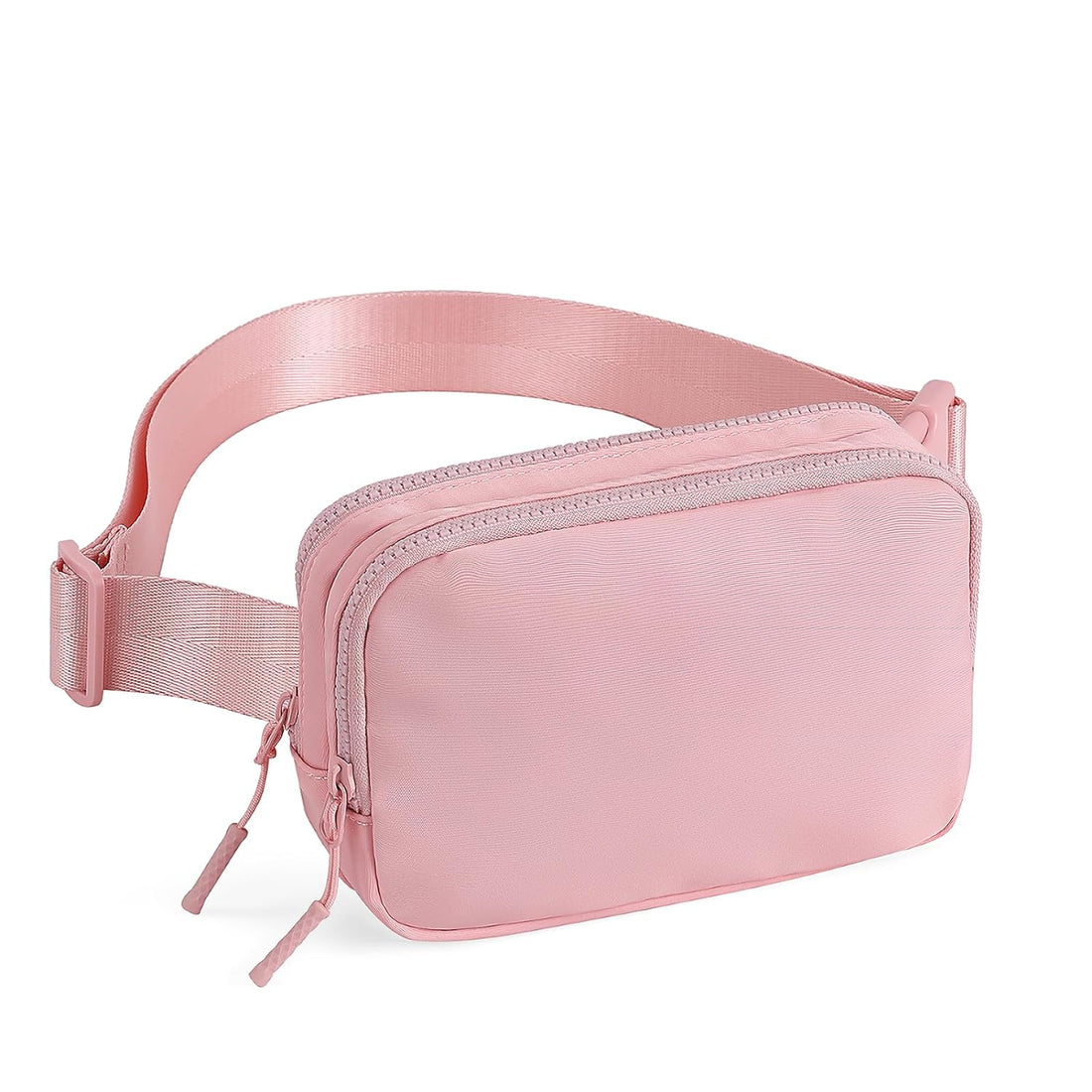CLUCI Small Belt Bag for Women, Crossbody Everywhere Waist Packs Trendy, Women's Fanny Pack with Adjustable Strap, Pink, Small