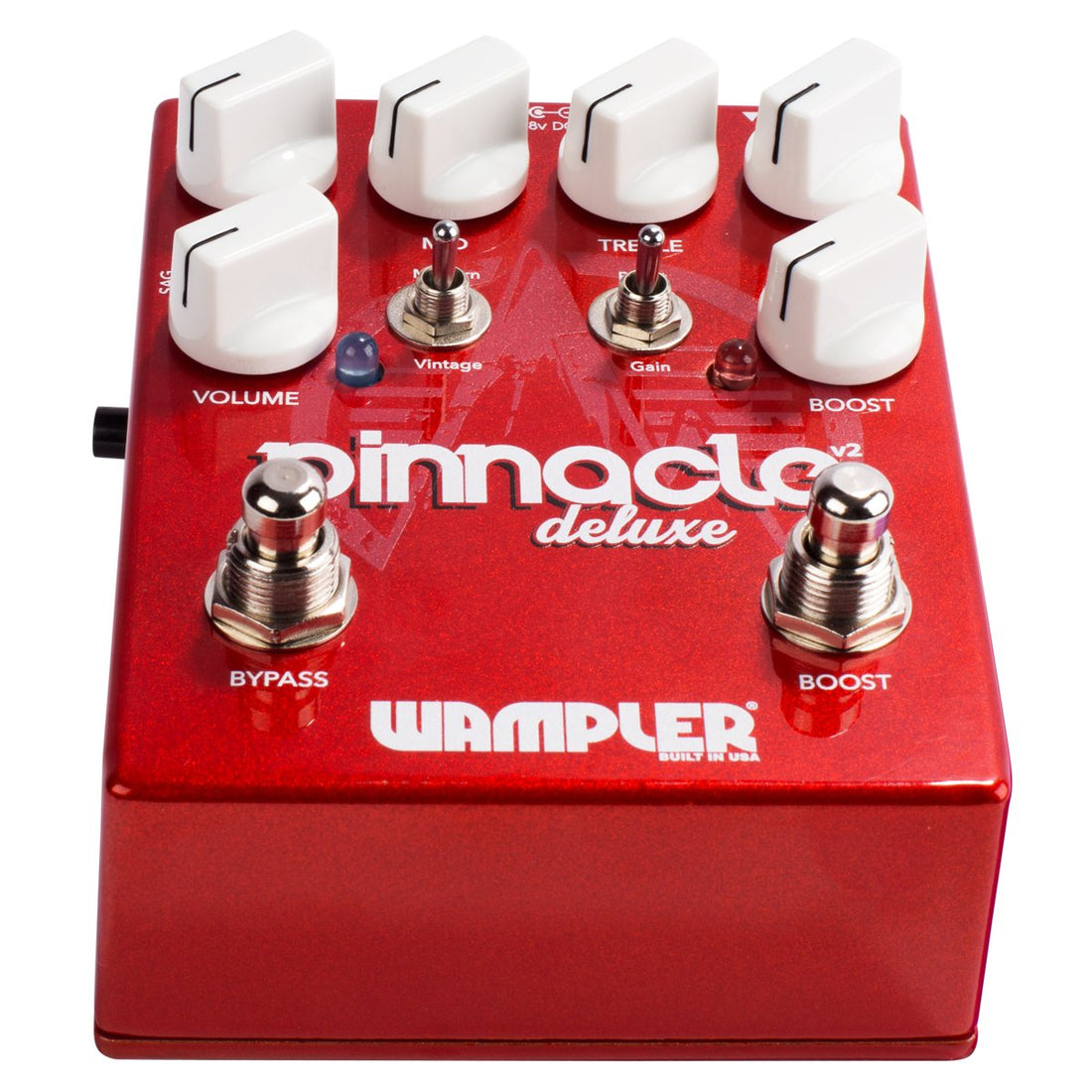 Wampler Pedals Pinnacle Deluxe V2 Distortion Effects Pedal