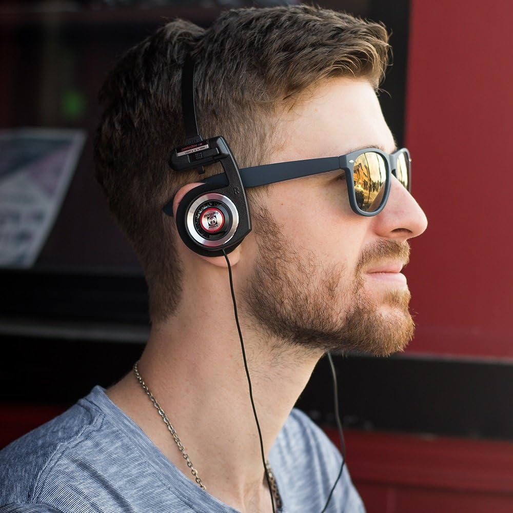 Koss Porta Pro Black On-Ear Headphones – Close-up Detail