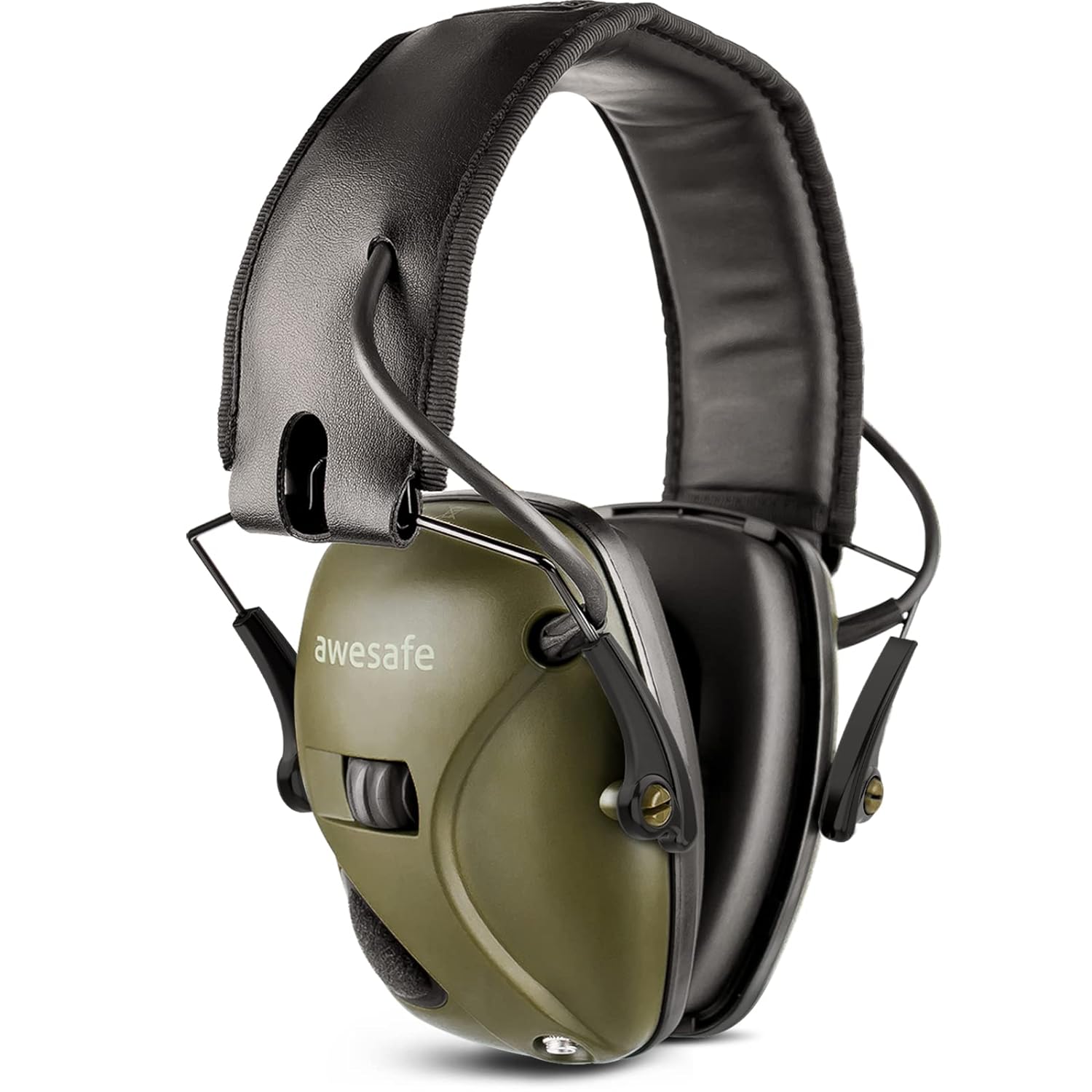 Electronic Shooting Earmuffs Ear Hearing Protection Headphones for Shooter Gun Range Noise Reduction Sound Amplification