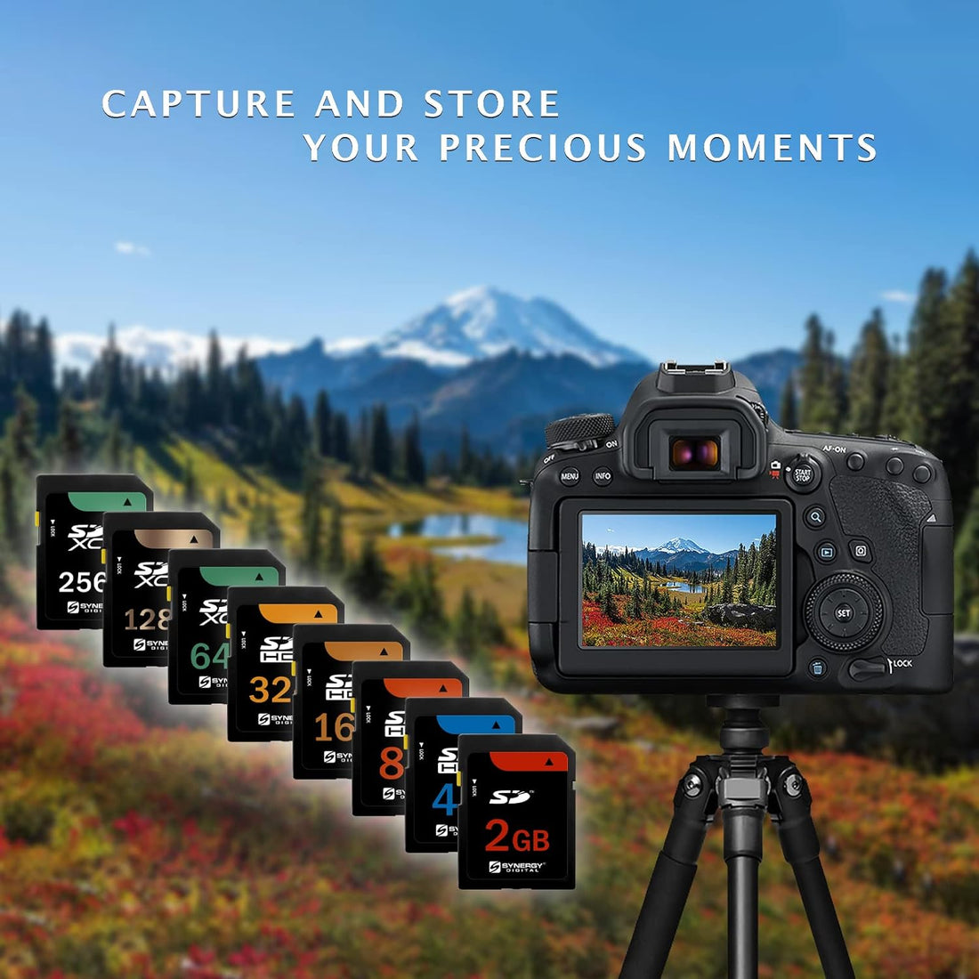 Synergy Digital 64GB, SDXC UHS-I Memory Card, Compatible with Kodak PIXPRO FZ152 Digital Camera - Class 10, U1, 100MB/s, 300 Series