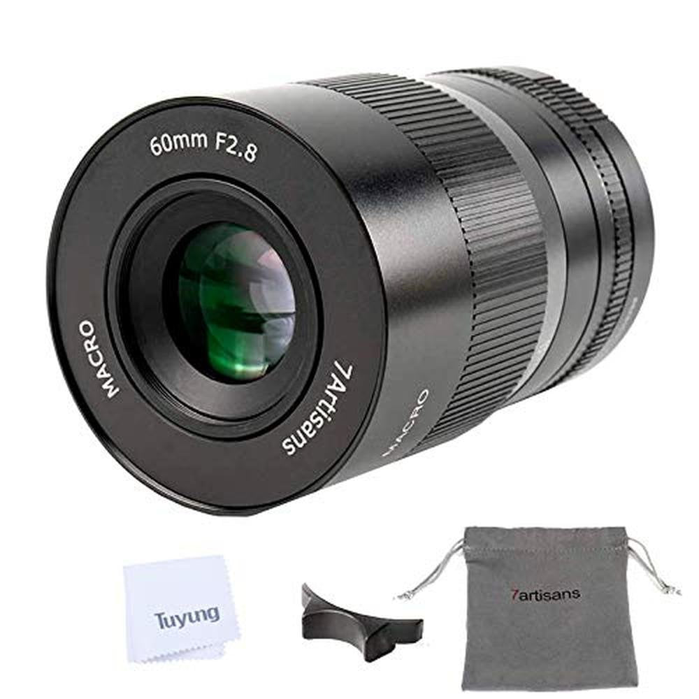 7artisans 60mm: 7artisans 60mm F2.8 APS-C Manual Focus – Front View