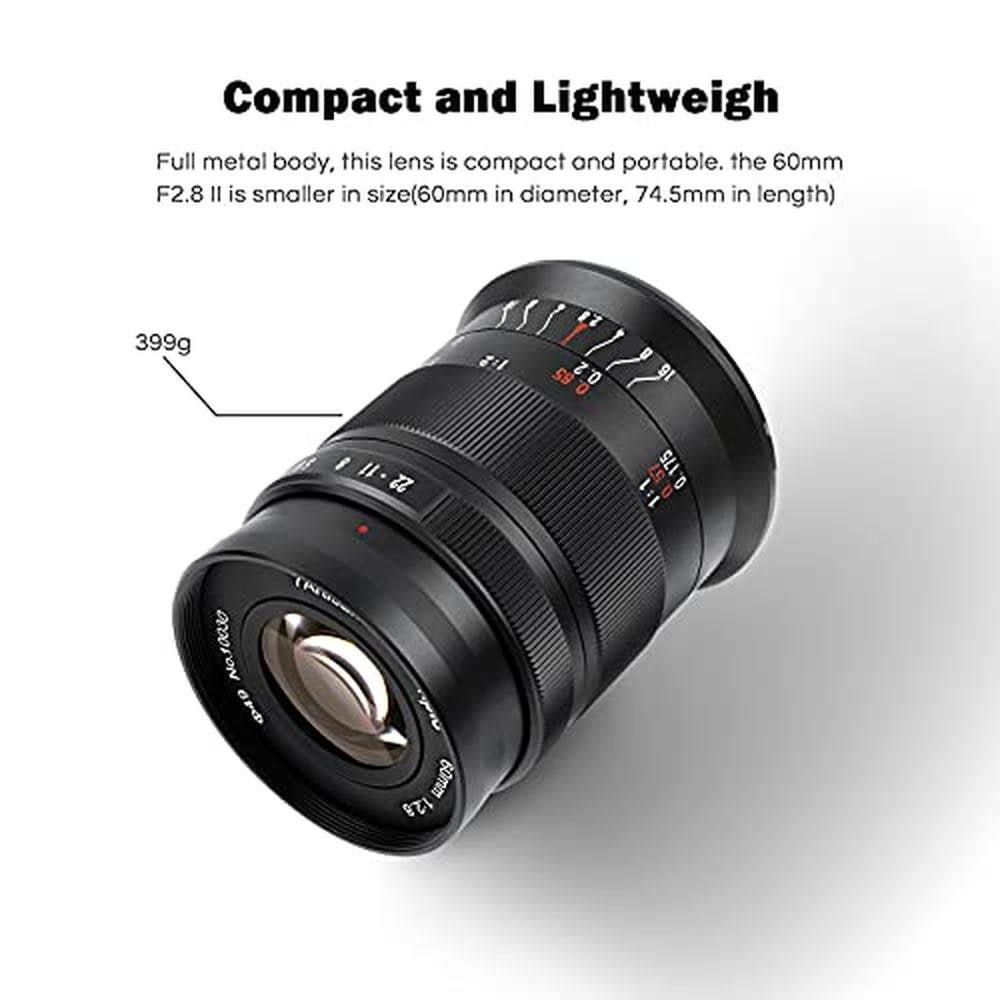 Cameras 7artisans 60mm F2.8 II V2.0 APS-C Format Macro Lens – In Use