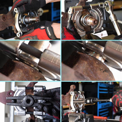 14Pcs Bearing Puller Set: 5 Ton Capacity Bearing Splitter – Packaging