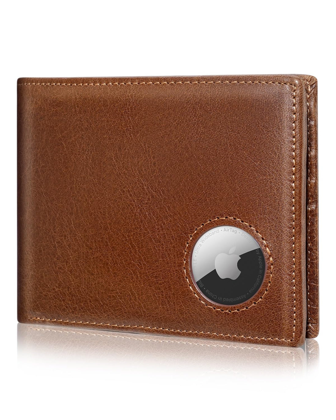 airtag Wallet, Coffee Brown, ✅modern and Smart