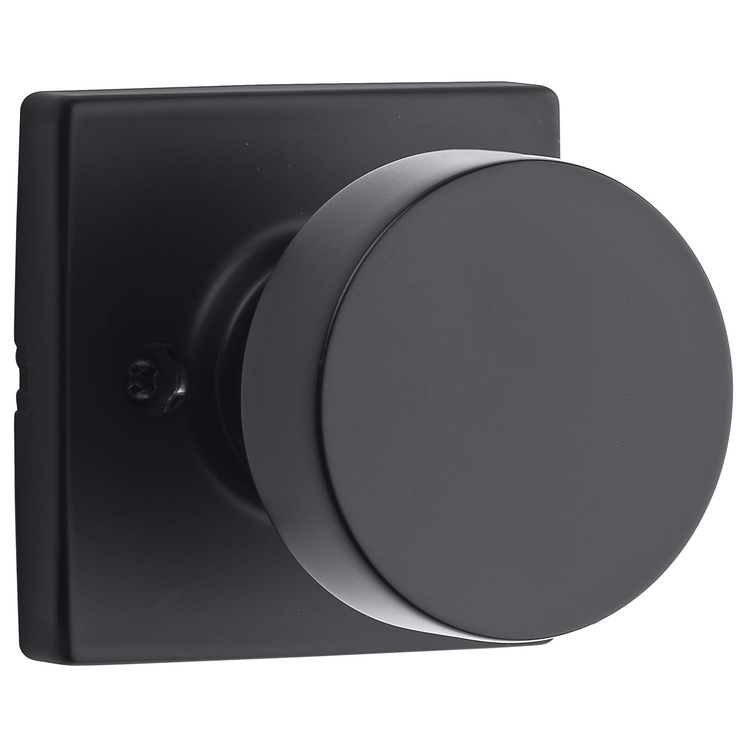 Kwikset 788PSKSQT-514 Pismo Door Knob, Iron Black