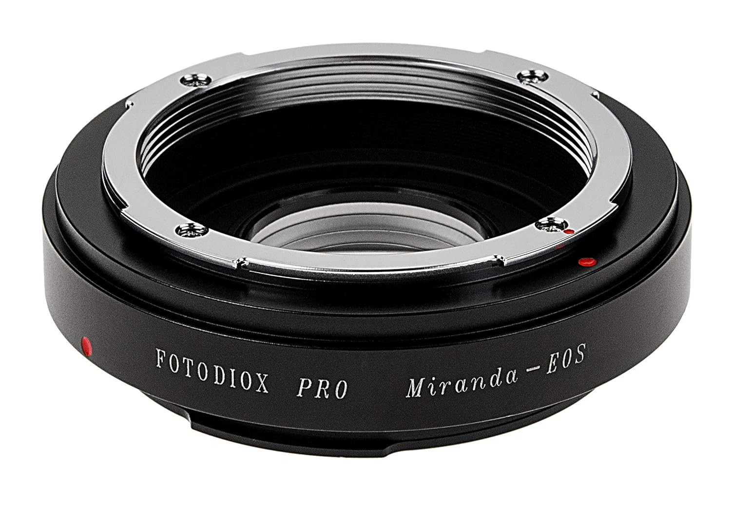 Fotodiox Pro Lens Mount Adapter - Miranda (MIR) SLR Lens to Canon EOS (EF, EF-S) Mount SLR Camera Body