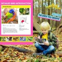 Toys for 3-7 Year Old Girls: LET'S GO! Binoculars for Kids Bird Watching 4 5 6 7 Year Old Girl Boy Christmas Birthday Gifts Outdoor Learning Toy for Kid Ages 4-6 Toddler Gift Stocking Stuffers