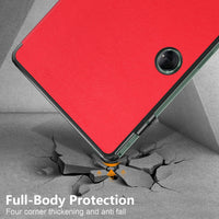 Gylint Case for OnePlus Pad 2023, Folding Folio Ultra-Thin PU Leather Stand Case Cover for OnePlus Pad/Oppo Pad 2 Red