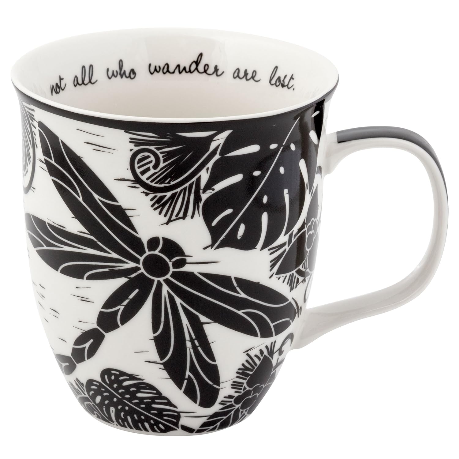 Karma Gifts KA101837 Ceramic Mug, Dragonfly