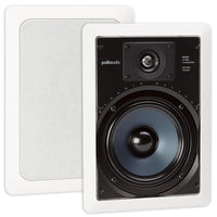 Polk Audio RC65i 2-Way in-Wall Speakers (Pair, White)