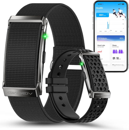 Giwbeiv Smart Bracelet: Giwbeiv 24/7 Activity Fitness – Front View