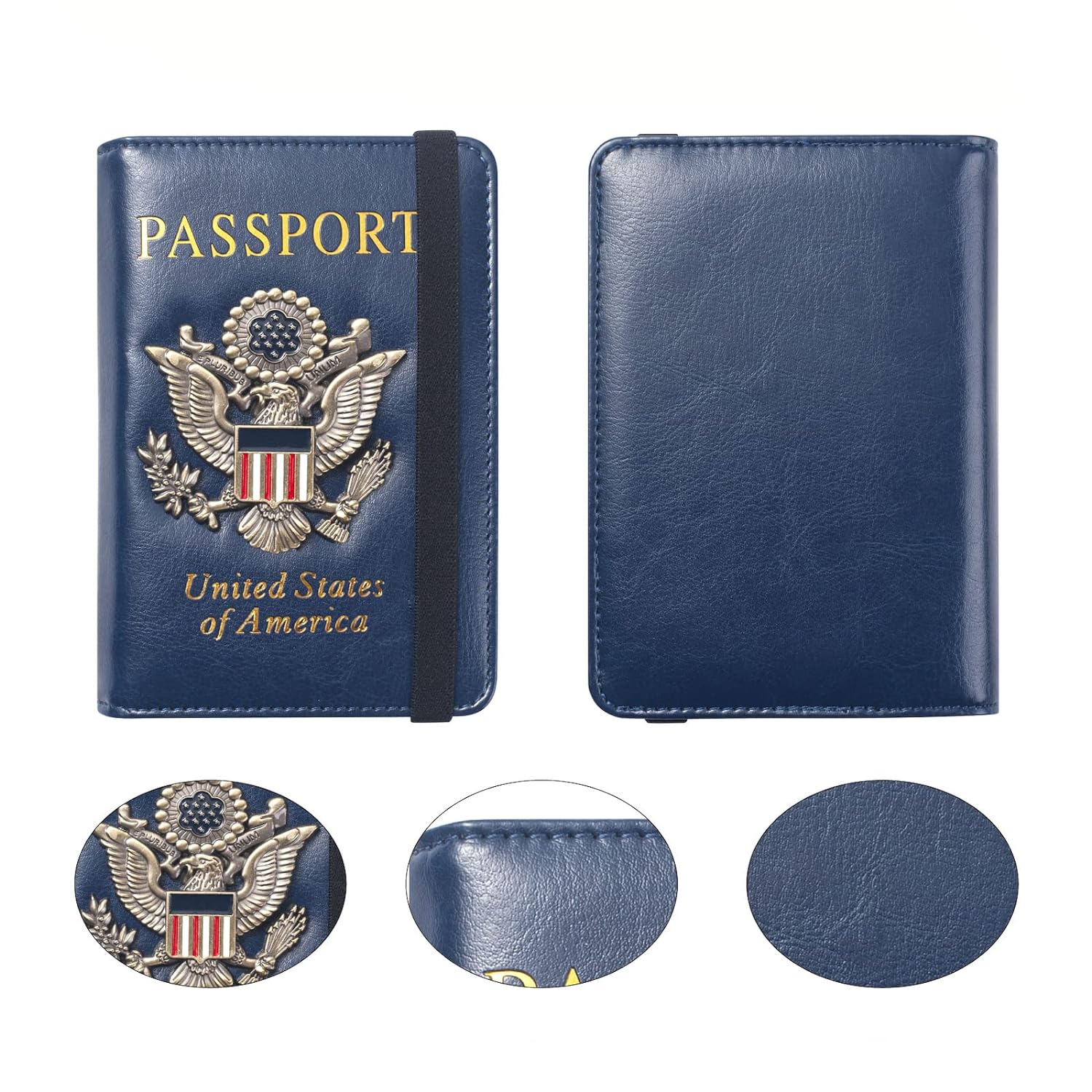 Passport Card Holder, Bule