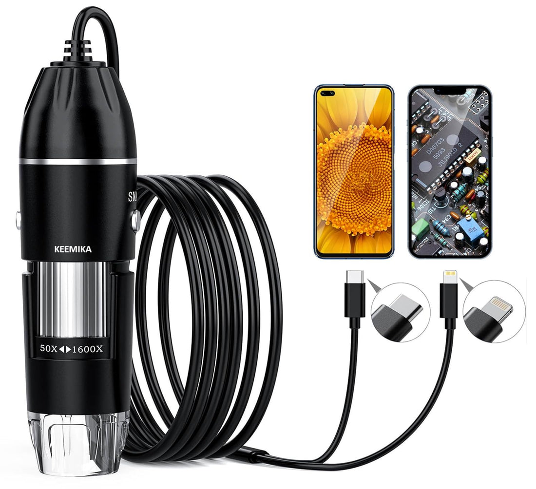 Digital Microscope USB Type-C and Lightning