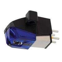 Audio Technica AT-XP3 Conical Tip DJ Cartridge with Conical Bonded Stylus (Black/Blue)