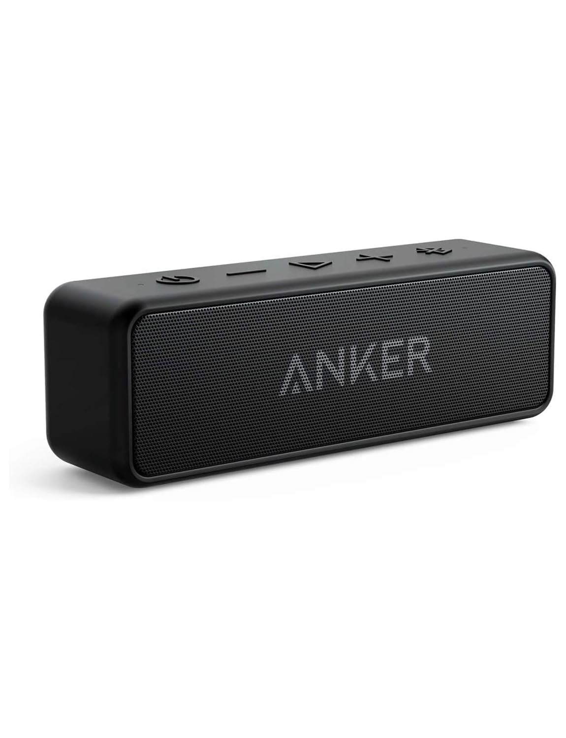 Anker Soundcore 2 Portable Bluetooth Speaker With Better Bass, 24-Hour Playtime, 66Ft Bluetooth Range, Ipx5 Water Resistance & Built-In Mic