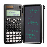 Copkim Scientific Calculators with LCD Writing Tablet Math Calculator for School Solar Powered Calculator Small Calculator with Notepad for Middle High School Student(991MS, 349 Functions)