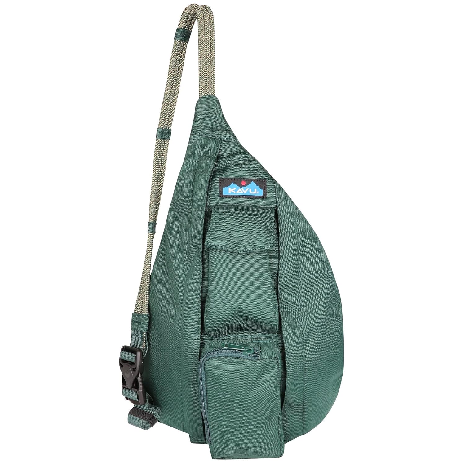 KAVU Mini Rope Sling Bag, Evergreen, One Size