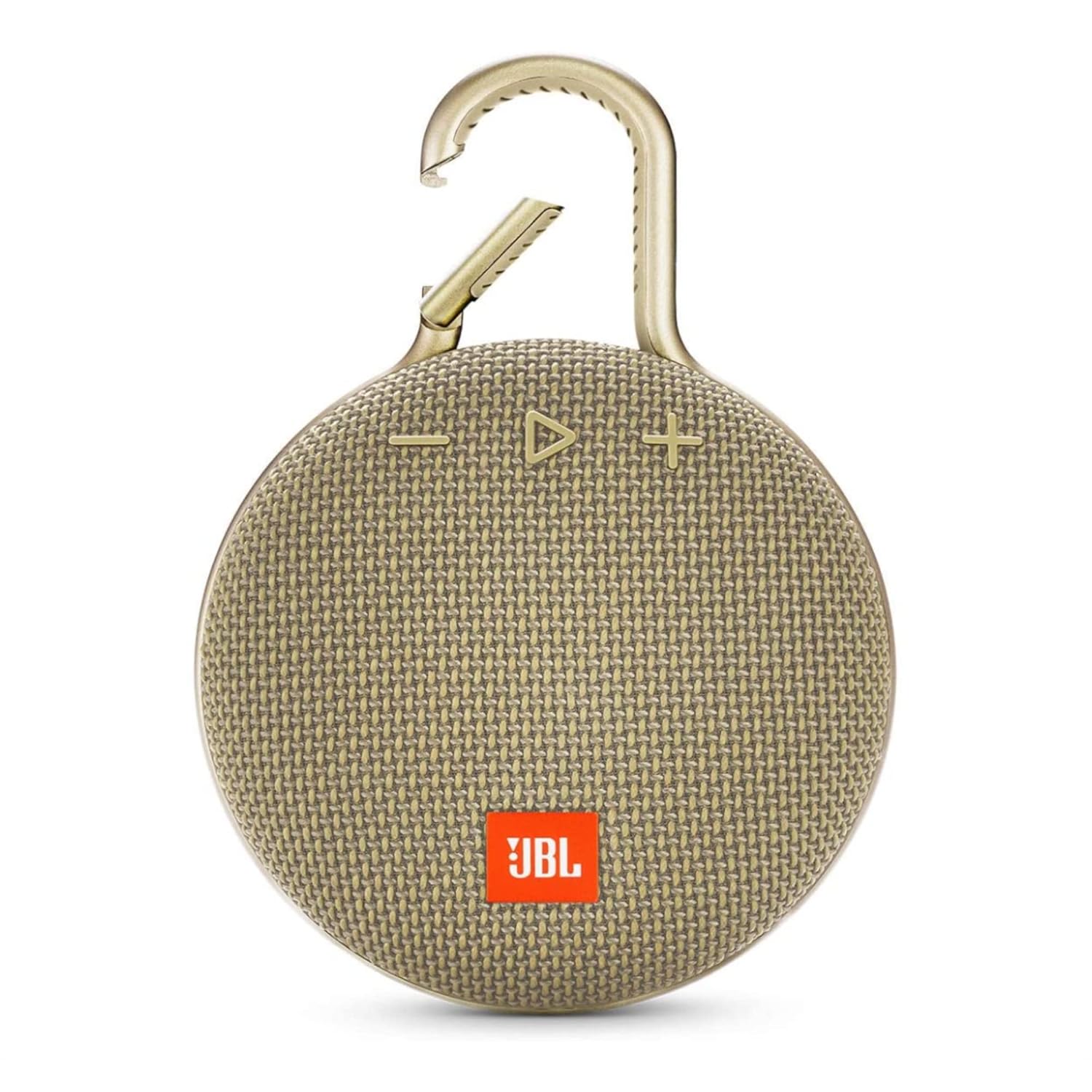 JBL Clip 3 Waterproof Portable Bluetooth Speaker - Sand