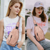 Mroede Sling Bag for Women Crossbody, Crossbody Bags for Women, Chest Bag Fanny Packs for Women Teen Girls for School Travel