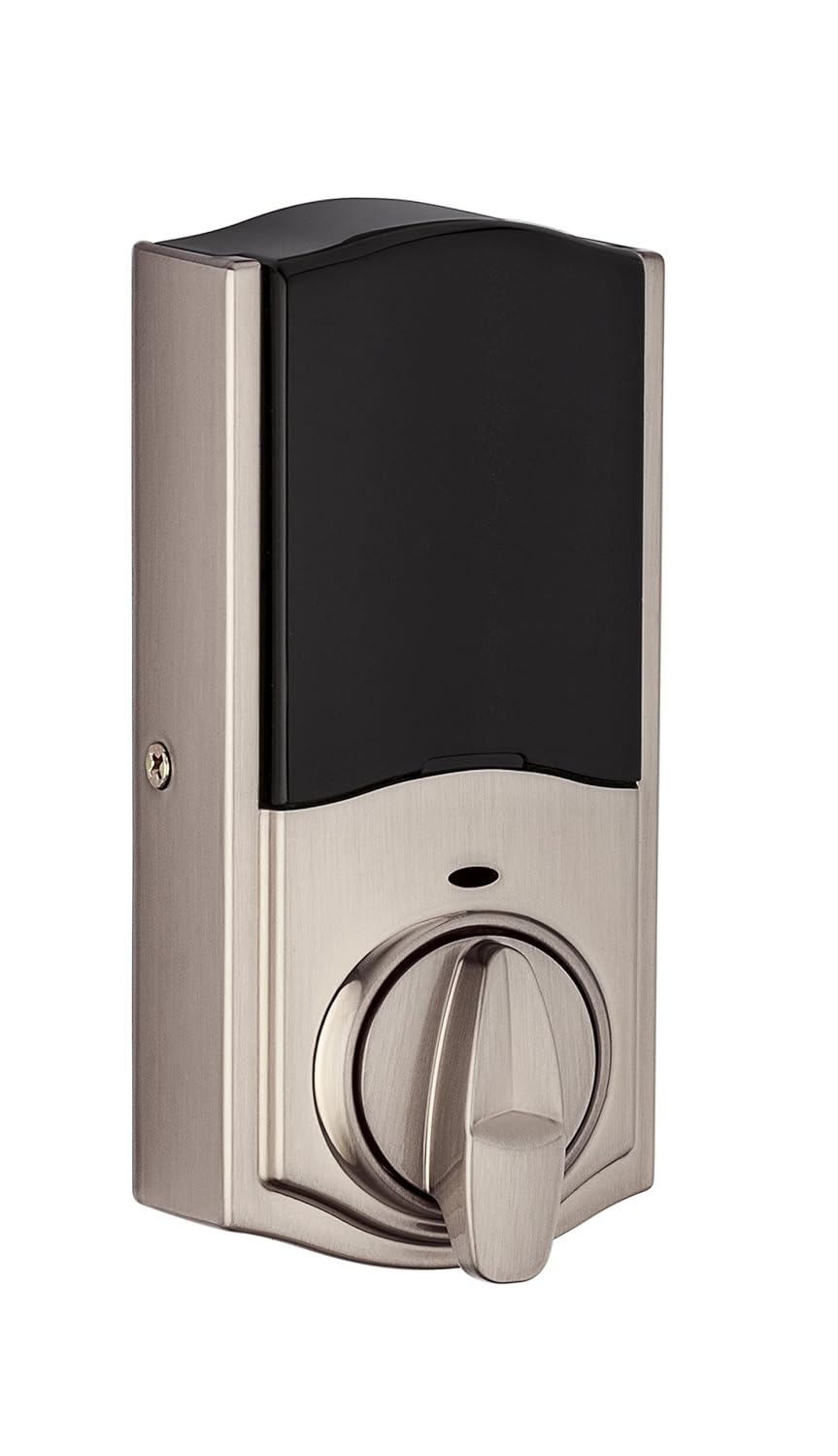 Kwikset 888ZW500 Smartcode 888 Electronic Deadbolt with Z-Wave Technology, Satin Nickel