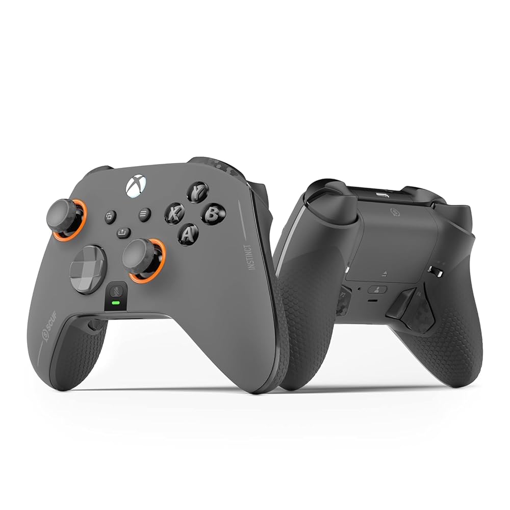 SCUF Instinct Pro Steel Grey Wireless Performance Controller for Xbox Series X|S, Xbox One, PC, Mobile 504-178-04-102-NA