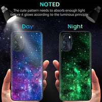 BENTOBEN Moto G 5G 2022 Case, Galaxy Motorola 5G Phone Case, Slim Fit Glow in The Dark Shockproof Drop Protective Hybrid Hard PC Soft TPU Bumper Girl Women Cover for 2022 Moto G 5G Case, Nebula/Galaxy