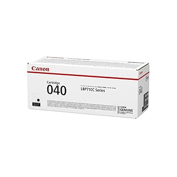 Canon Genuine Toner, Cartridge 040 Black (0460C001), 1 Pack, for Canon Color imageCLASS LBP712Cdn Laser Printer,Yellow