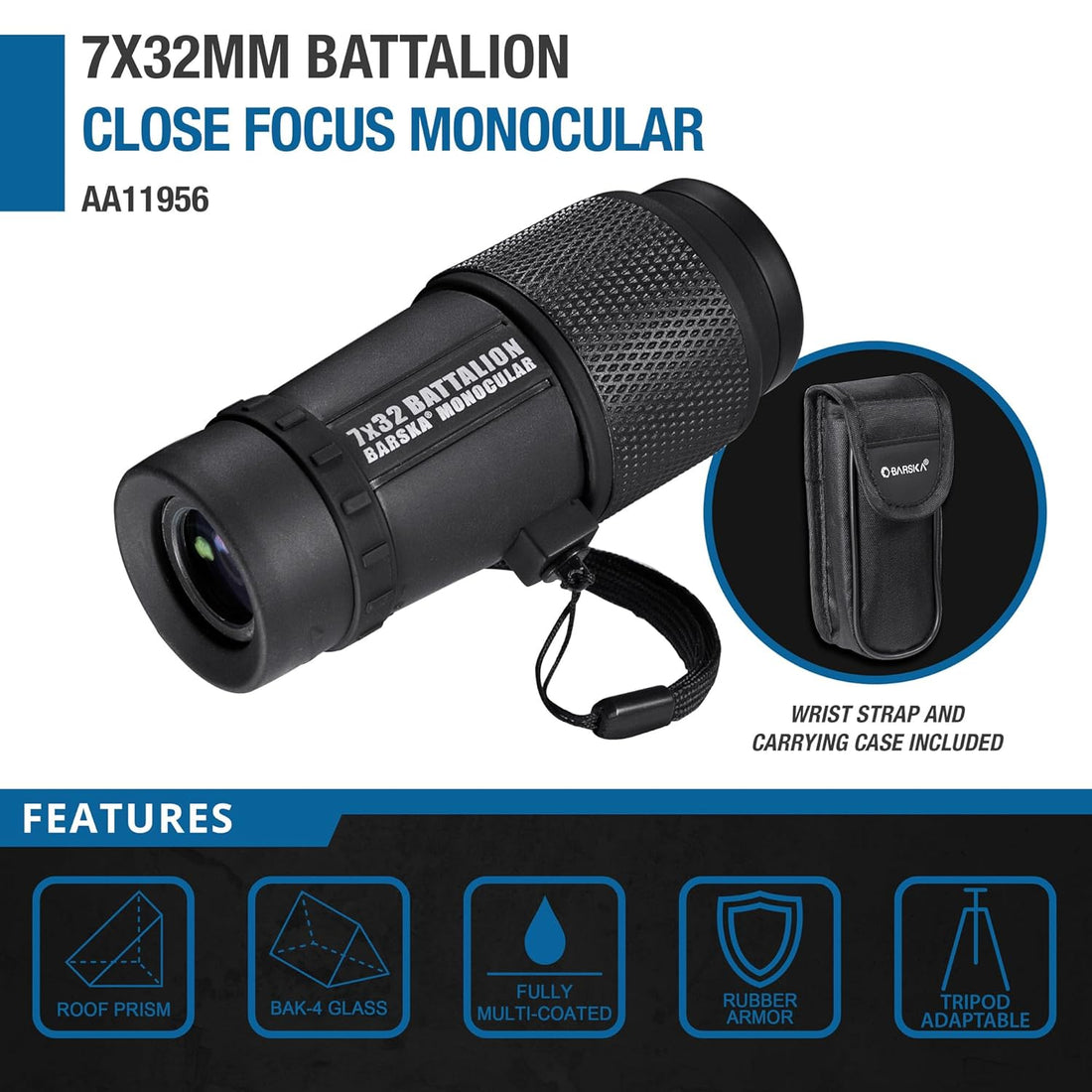 Barska 7X32 Battalion Monocular