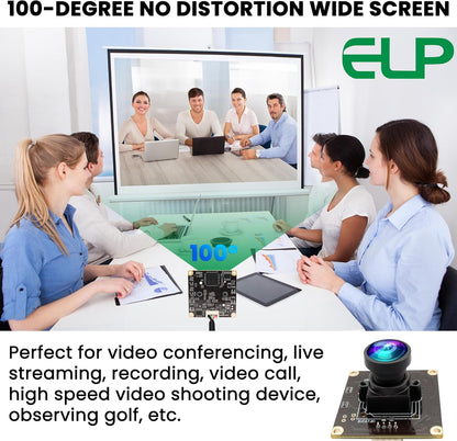 ELP 1080P 120fps USB Camera Module for Computer 11.6mp – Back View