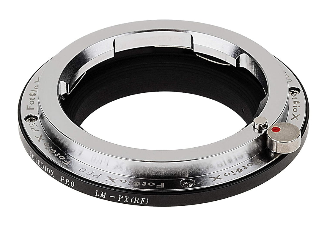 Fotodiox Pro Lens Mount Adapter for Leica M Lens to Fujifilm X-Mount Mirrorless Cameras (LeicaM-FujiX-Pro)
