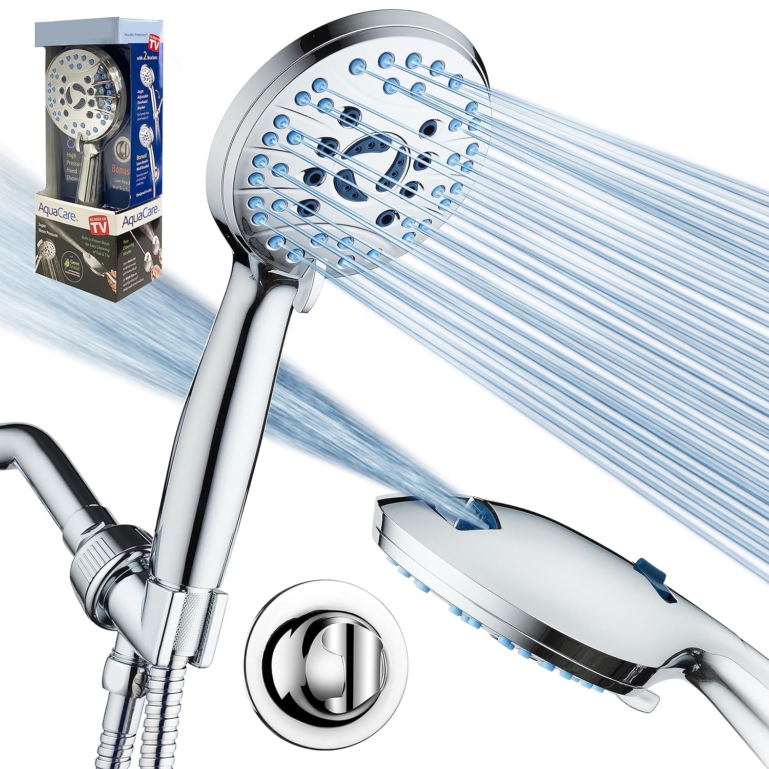 Home Improvement  Kitchen & Bath Fixtures  Bathroom Fixtures  Showers  Handheld Showers