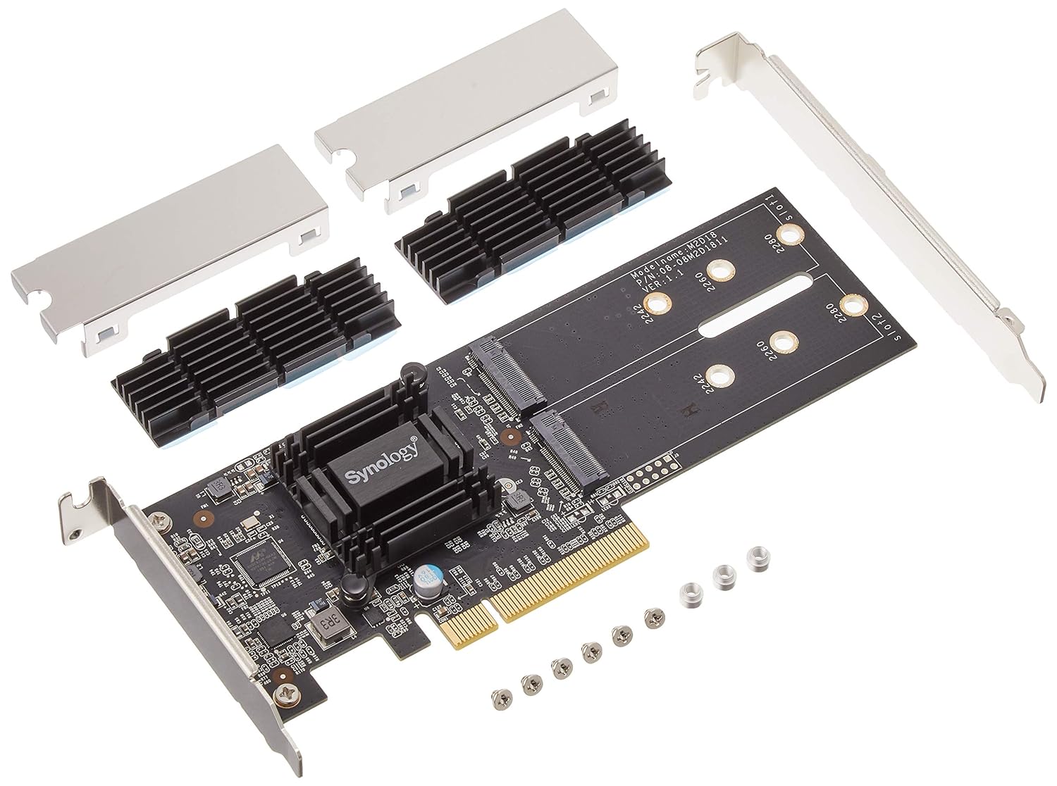 Synology M2D18 M.2 SSD Adapter Card