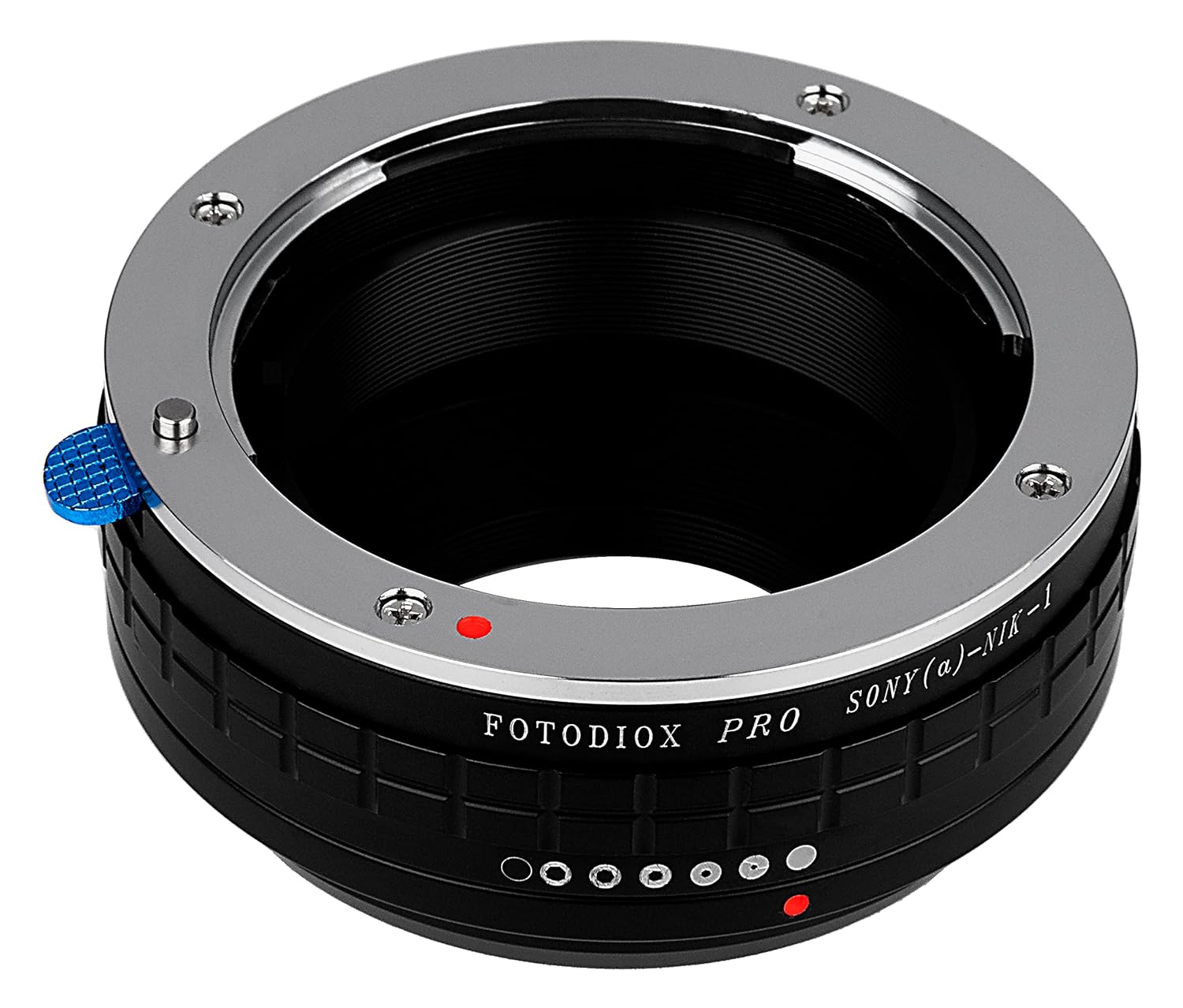 Fotodiox PRO Lens Mount Adapter, Sony A-Mount, Minolta Maxxum AF Lens to Nikon 1-Series Camera, fits Nikon V1, J1 Mirrorless Cameras, Sony(a)-Nik(1) PRO