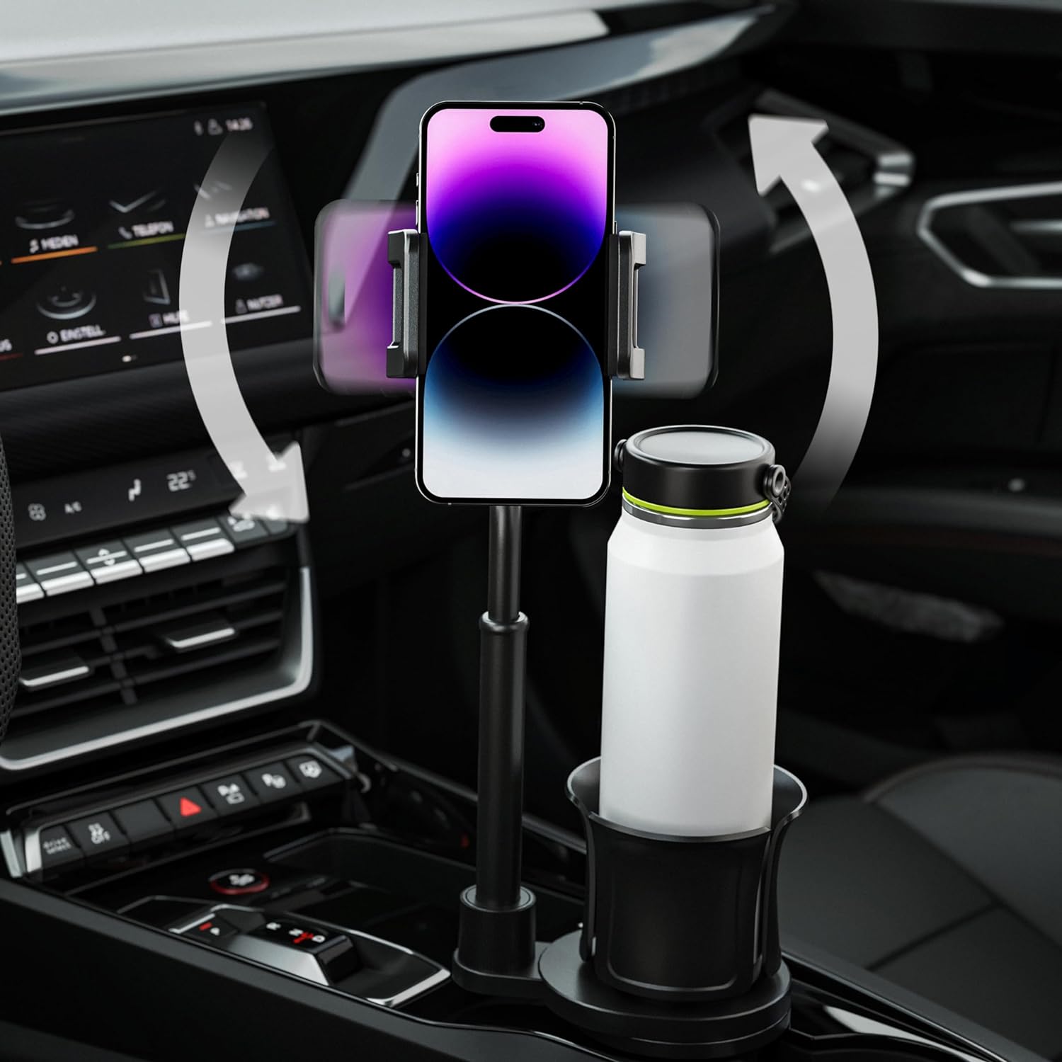 Bracketron Trip Grip Cup - Universal Cupholder Mount and Cup Expander