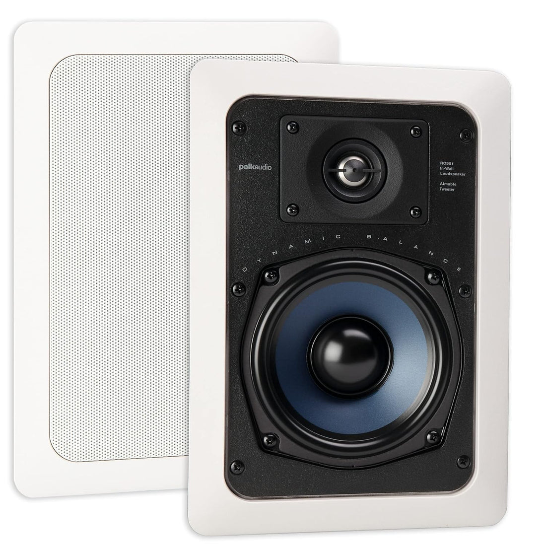 Polk Audio RC55i 2-Way in-Wall Speakers (White)