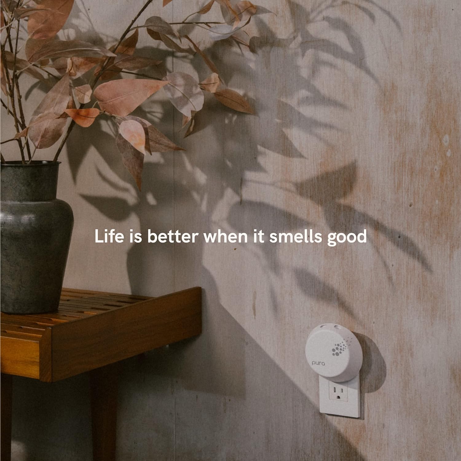 Pura - Smart Home Fragrance Device Starter Set V3 - Scent Diffuser for Homes, Bedrooms & Living Rooms - Includes Fragrance Aroma Diffuser & Two Fragrances - Linens & Surf and Yuzu Citron